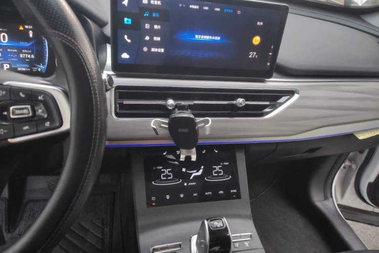 Used Chery Tiggo 8 2021 Kunpeng Edition 290TGDI Automatic Zhubfeng+ Version Audio And AC Panel