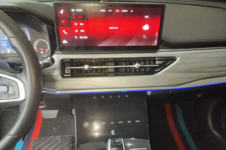 Used Chery Tiggo 8 2021 Kunpeng Edition 290TGDI Automatic Zhubfeng Version Audio And AC Panel