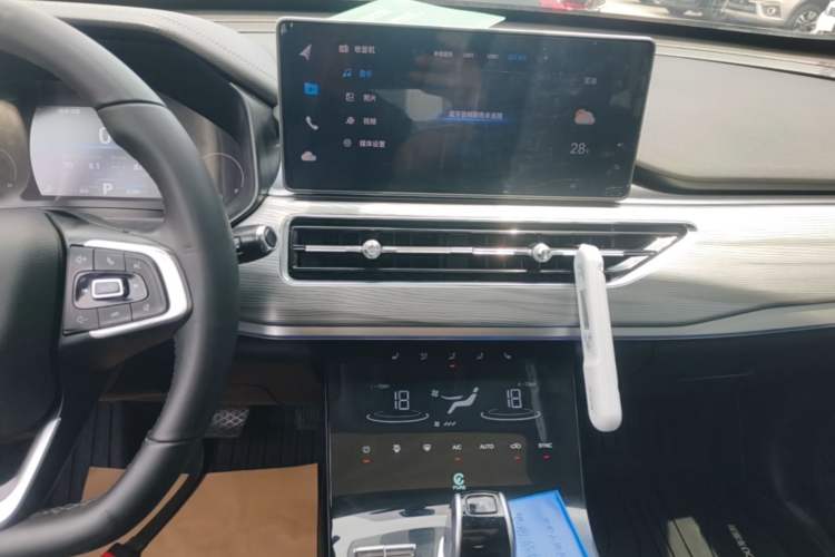 Used Chery Tiggo 8 2021 Kunpeng Edition 290TGDI Automatic Zhubfeng+ Version Audio And AC Panel