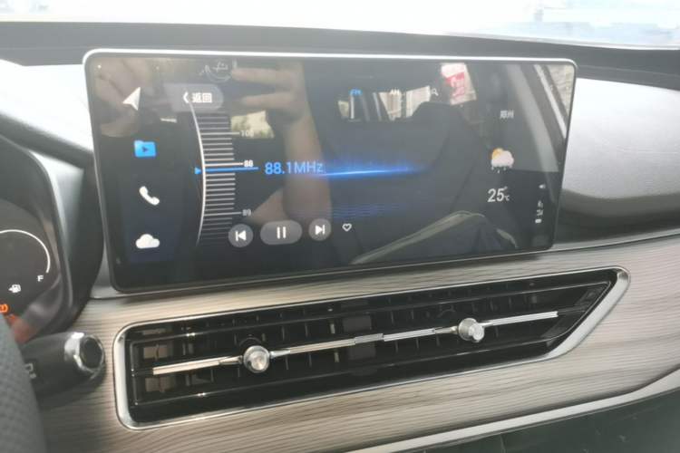 Used Chery Tiggo 8 2021 Kunpeng Edition 390TGDI Automatic Zhubfeng+ Version Audio And AC Panel