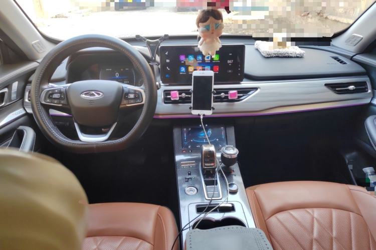 Used Chery Tiggo 8 2021 Kunpeng Edition 390TGDI Automatic Fuyao Version Center Console