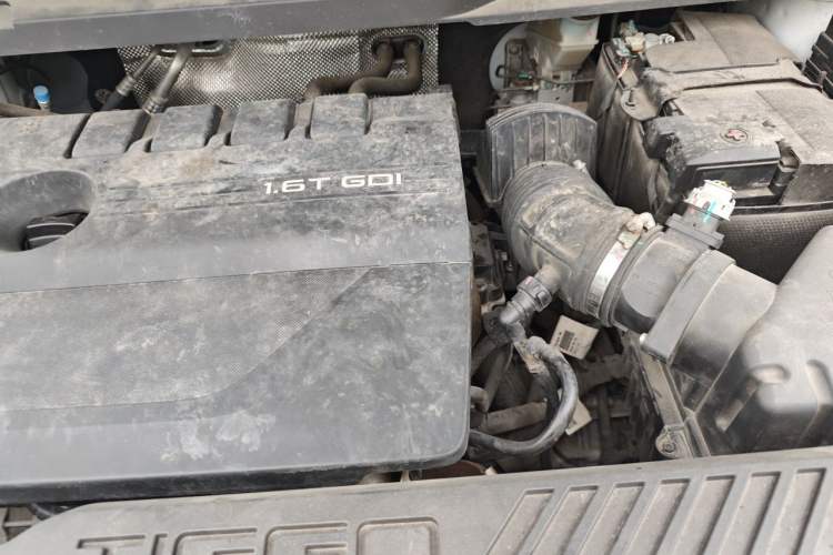 Used Chery Tiggo 8 2021 Kunpeng Edition 290TGDI Automatic Fuyao Version Engine Bay Left