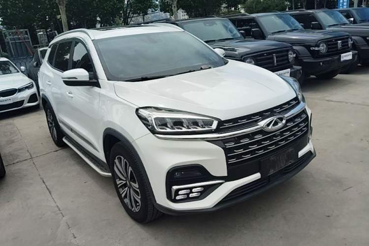 Used Chery Tiggo 8 2021 Kunpeng Edition 290TGDI Automatic Zhubfeng+ Version Front Right 45 Deg