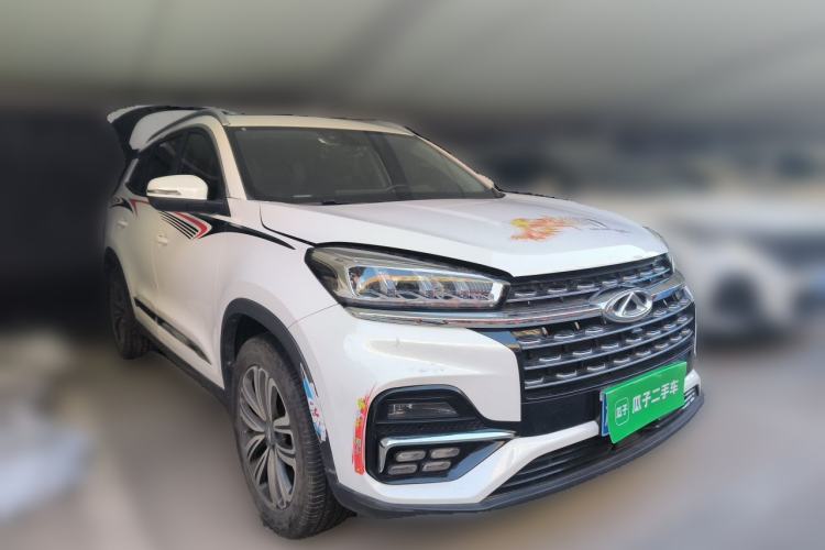 Used Chery Tiggo 8 2021 Kunpeng Edition 290TGDI Automatic Zhubfeng+ Version Front Right 45 Deg