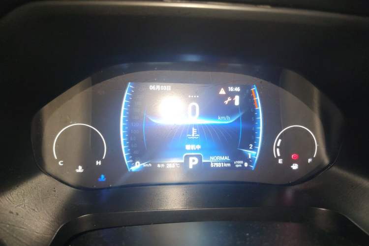 Used Chery Tiggo 8 2021 Kunpeng Edition 390TGDI Automatic Zhubfeng Version Instrument Cluster