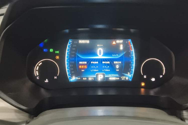 Used Chery Tiggo 8 2021 Kunpeng Edition 390TGDI Automatic Zhubfeng Version Instrument Cluster