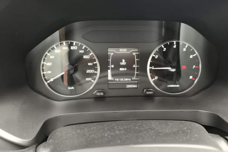 Used Chery Tiggo 8 2021 1.5 TCI Manual Siberia Edition 5 Seats Instrument Cluster