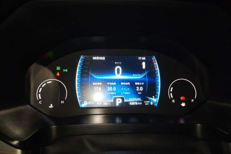 Used Chery Tiggo 8 2021 Kunpeng Edition 390TGDI Automatic Zhubfeng Version Instrument Cluster