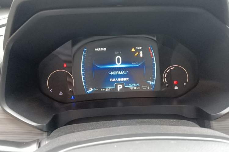 Used Chery Tiggo 8 2021 Kunpeng Edition 290TGDI Automatic Zhubfeng Version Instrument Cluster