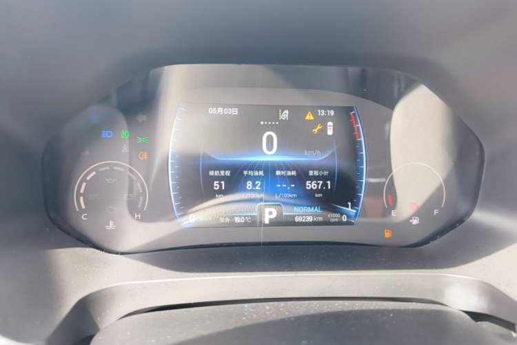 Used Chery Tiggo 8 2021 Kunpeng Edition 390TGDI Automatic Fuyao Version Instrument Cluster