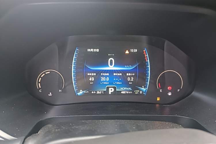 Used Chery Tiggo 8 2021 Kunpeng Edition 390TGDI Automatic Zhubfeng Version Instrument Cluster