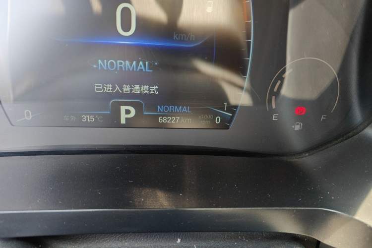Used Chery Tiggo 8 2021 Kunpeng Edition 390TGDI Automatic Zhubfeng Version Odometer Close Up
