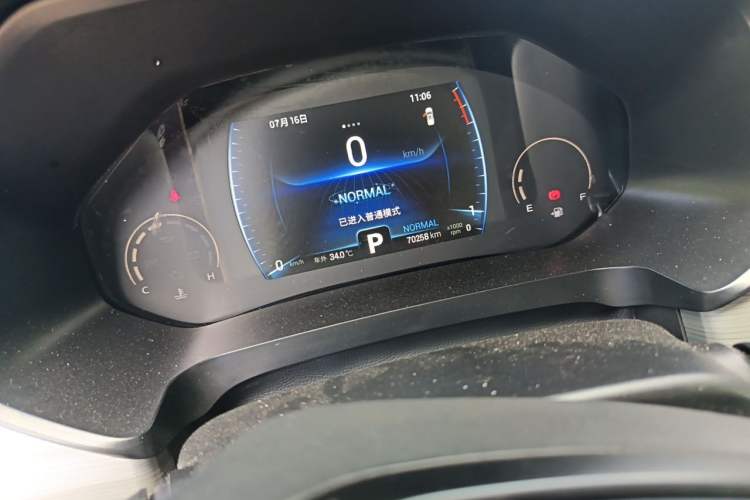 Used Chery Tiggo 8 2021 Kunpeng Edition 290TGDI Automatic Zhubfeng+ Version Odometer Close Up