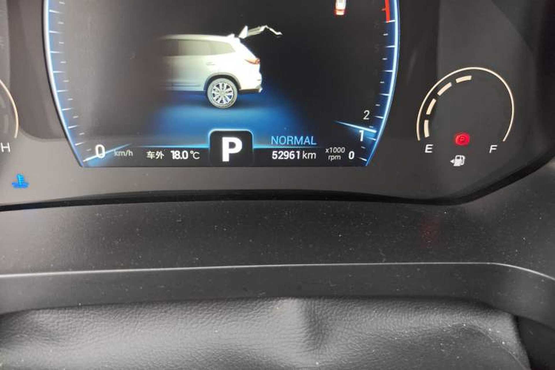 Used Chery Tiggo 8 2021 Kunpeng Edition 390TGDI Automatic Fuyao Version Odometer Close Up