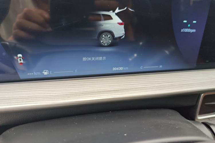 Used Chery Tiggo 8 2021 Kunpeng Edition 290TGDI Automatic Fuyao Version Odometer Close Up