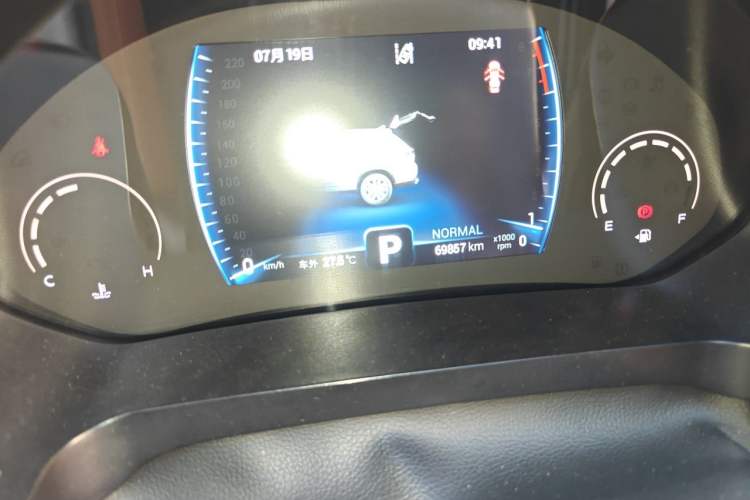 Used Chery Tiggo 8 2021 Kunpeng Edition 290TGDI Automatic Fuyao Version Odometer Close Up