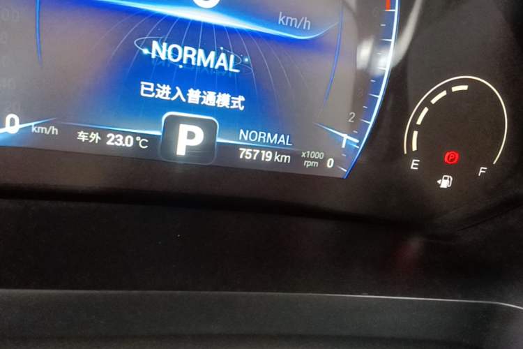 Used Chery Tiggo 8 2021 Kunpeng Edition 290TGDI Automatic Zhubfeng Version Odometer Close Up
