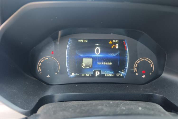 Used Chery Tiggo 8 2021 Kunpeng Edition 390TGDI Automatic Fuyao Version Odometer Close Up