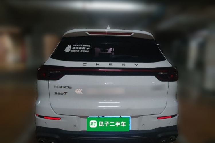 Used Chery Tiggo 8 2021 Kunpeng Edition 390TGDI Automatic Zhubfeng Version Rear