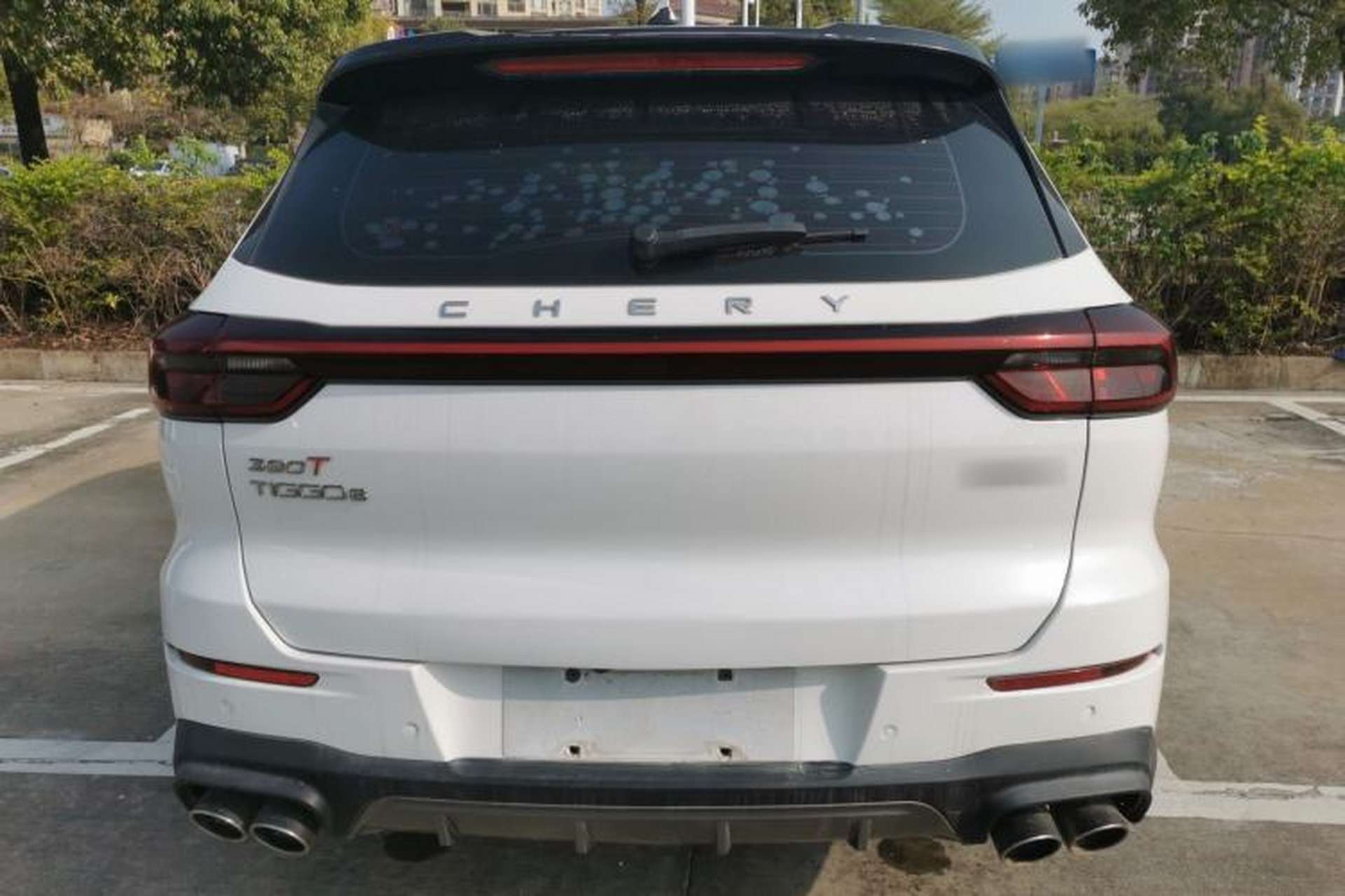 Used Chery Tiggo 8 2021 Kunpeng Edition 390TGDI Automatic Zhubfeng+ Version Rear