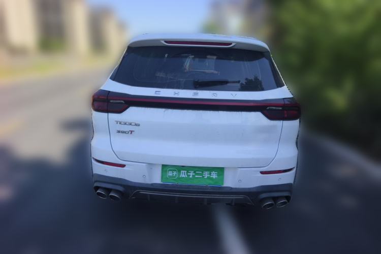 Used Chery Tiggo 8 2021 Kunpeng Edition 390TGDI Automatic Fuyao Version Rear