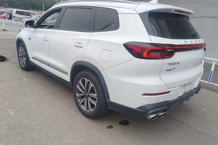 Used Chery Tiggo 8 2021 Kunpeng Edition 290TGDI Automatic Zhubfeng Version Rear Left 45 Deg