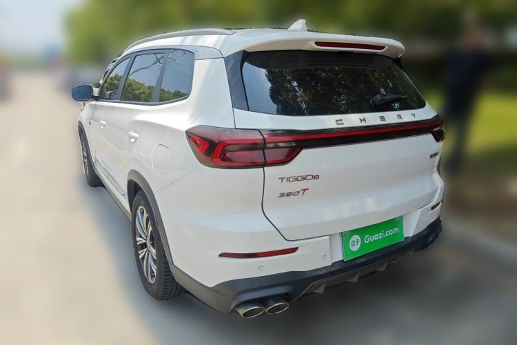 Used Chery Tiggo 8 2021 Kunpeng Edition 390TGDI Automatic Zhubfeng Version Rear Left 45 Deg