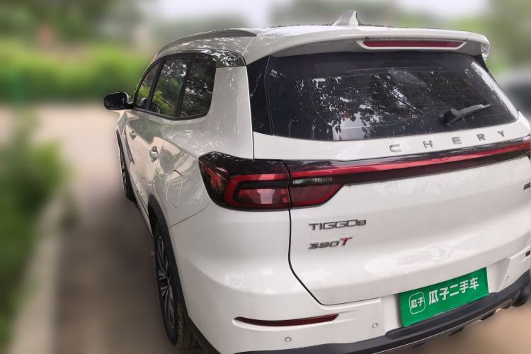 Used Chery Tiggo 8 2021 Kunpeng Edition 390TGDI Automatic Zhubfeng+ Version Rear Left 45 Deg