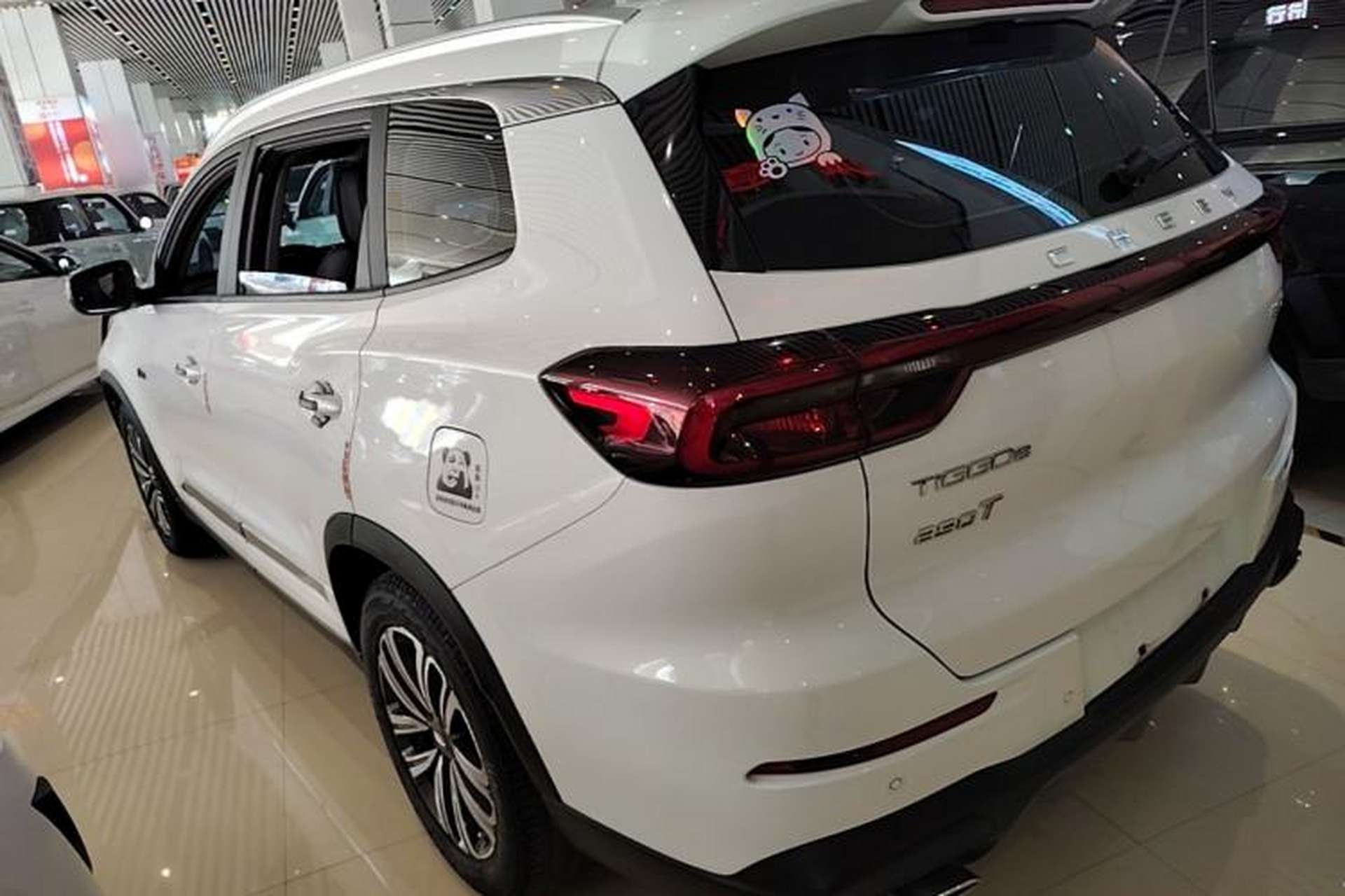 Used Chery Tiggo 8 2021 Kunpeng Edition 290TGDI Automatic Zhubfeng+ Version Rear Left 45 Deg