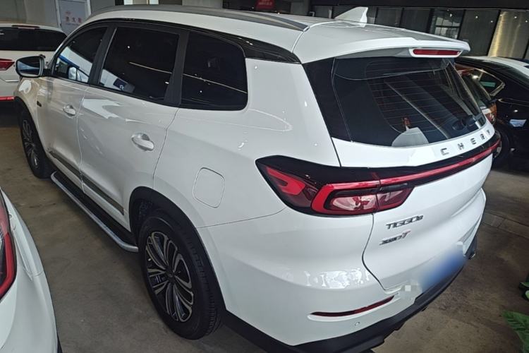Used Chery Tiggo 8 2021 Kunpeng Edition 390TGDI Automatic Zhubfeng Version Rear Left 45 Deg