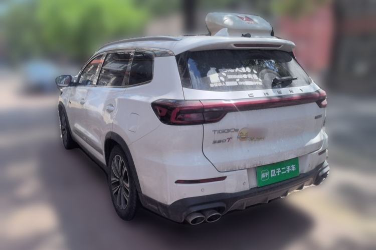 Used Chery Tiggo 8 2021 Kunpeng Edition 390TGDI Automatic Zhubfeng Version Rear Left 45 Deg