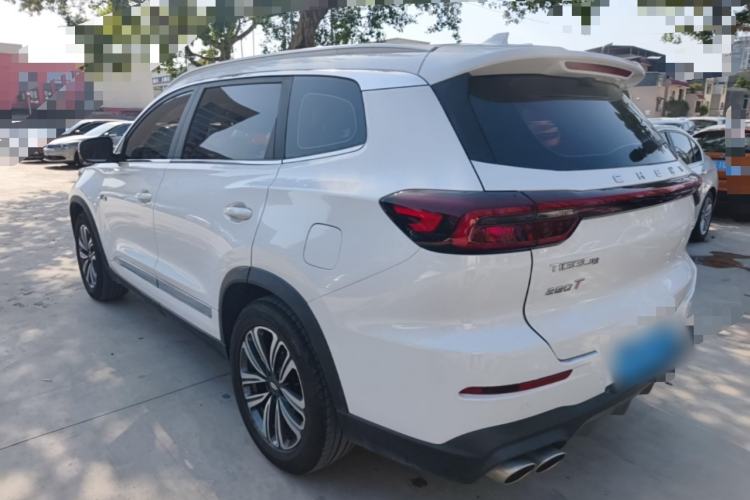 Used Chery Tiggo 8 2021 Kunpeng Edition 290TGDI Automatic Fuyao Version Rear Left 45 Deg
