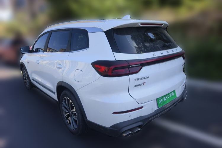Used Chery Tiggo 8 2021 Kunpeng Edition 390TGDI Automatic Fuyao Version Rear Left 45 Deg