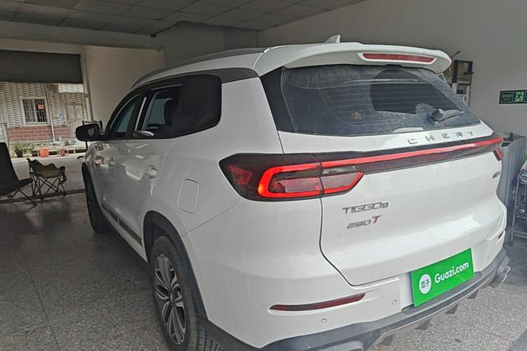 Used Chery Tiggo 8 2021 Kunpeng Edition 290TGDI Automatic Zhubfeng Version Rear Left 45 Deg