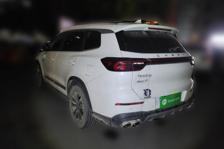 Used Chery Tiggo 8 2021 Kunpeng Edition 290TGDI Automatic Zhubfeng Version Rear Left 45 Deg