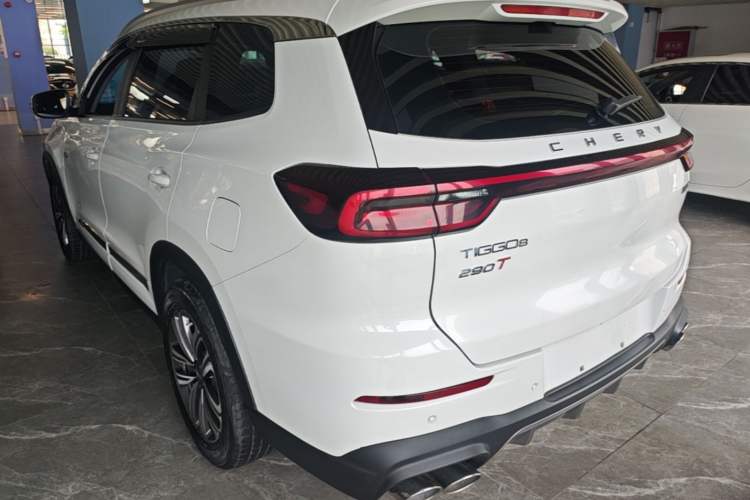 Used Chery Tiggo 8 2021 Kunpeng Edition 290TGDI Automatic Zhubfeng+ Version Rear Left 45 Deg