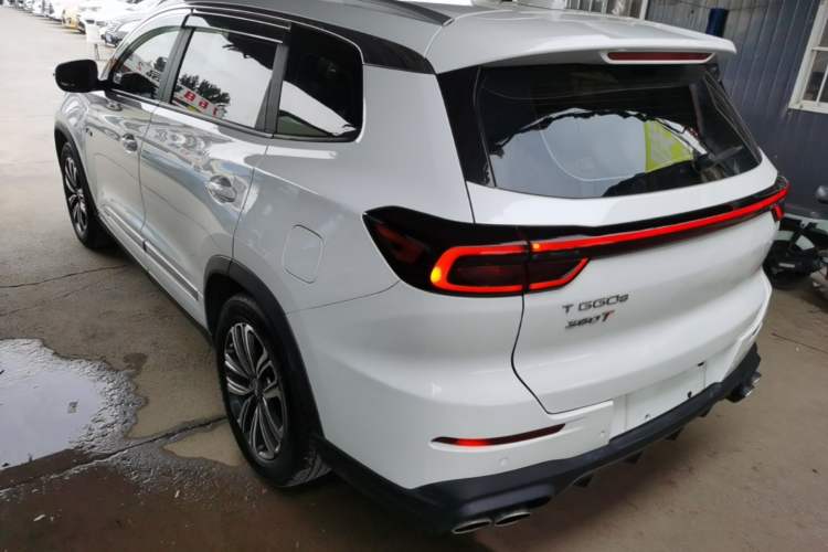 Used Chery Tiggo 8 2021 Kunpeng Edition 390TGDI Automatic Zhubfeng+ Version Rear Left 45 Deg