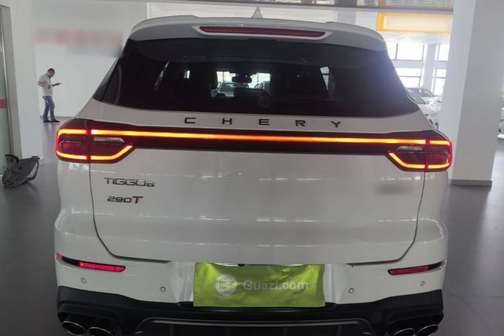 Used Chery Tiggo 8 2021 Kunpeng Edition 290TGDI Automatic Zhubfeng Version Rear