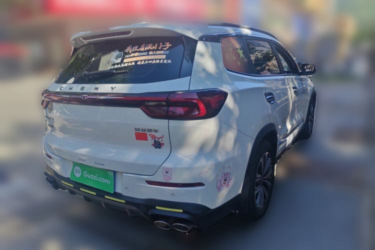 Used Chery Tiggo 8 2021 Kunpeng Edition 390TGDI Automatic Zhubfeng Version Rear Right 45 Deg