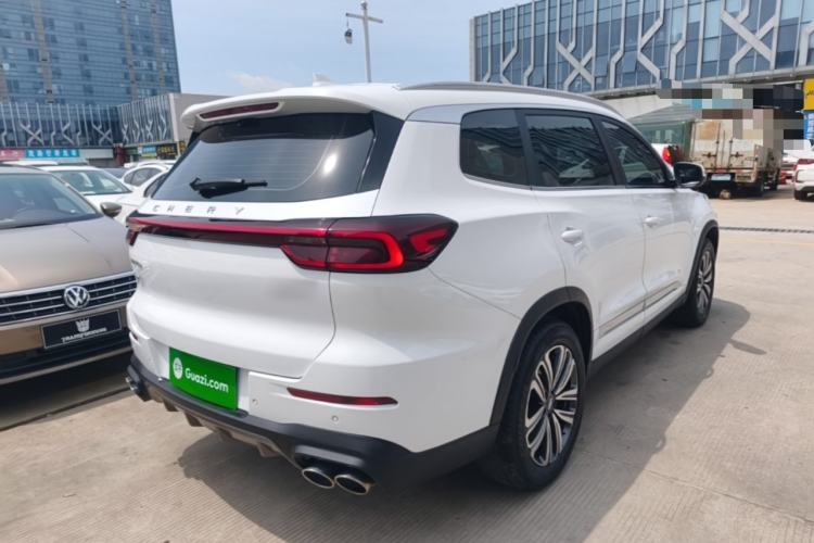 Used Chery Tiggo 8 2021 Kunpeng Edition 390TGDI Automatic Fuyao Version Rear Right 45 Deg