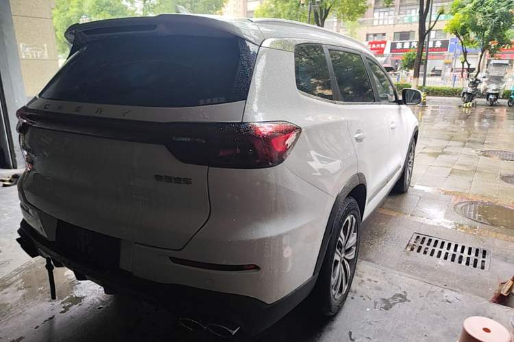 Used Chery Tiggo 8 2021 Kunpeng Edition 290TGDI Automatic Fuyao Version Rear Right 45 Deg