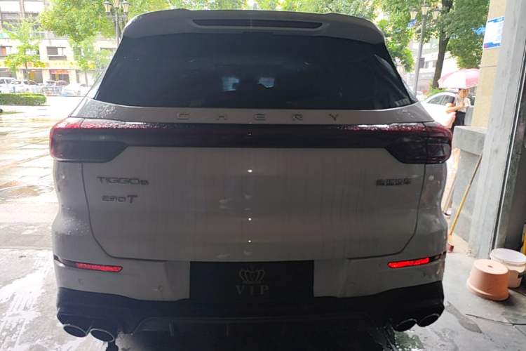 Used Chery Tiggo 8 2021 Kunpeng Edition 290TGDI Automatic Fuyao Version Rear