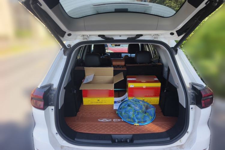 Used Chery Tiggo 8 2021 Kunpeng Edition 390TGDI Automatic Fuyao Version Trunk