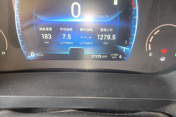 Used Chery Tiggo 8 2022 1.5 TCI Manual Special Edition 5 Seats Odometer Close Up