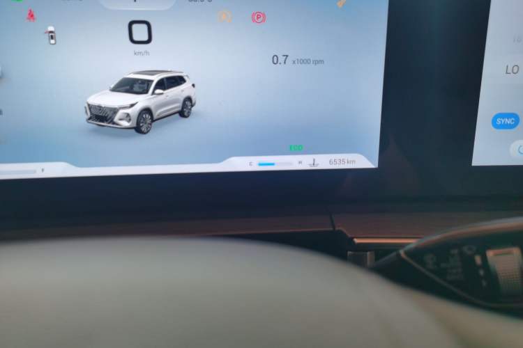 Used Chery Tiggo 8 2023 Kunpeng Edition 290TGDI Automatic Ultra-Enjoyment Version Odometer Close Up