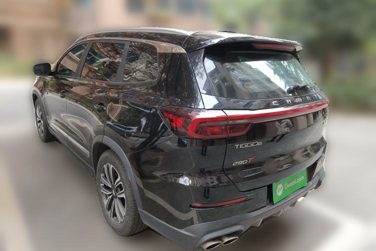 Used Chery Tiggo 8 2023 Kunpeng Edition 290TGDI Automatic Excellence Model Rear Left 45 Deg