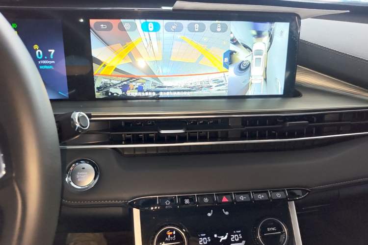 Used Chery Tiggo 8 2023 Kunpeng Edition 290TGDI Automatic Excellence Model Audio And AC Panel
