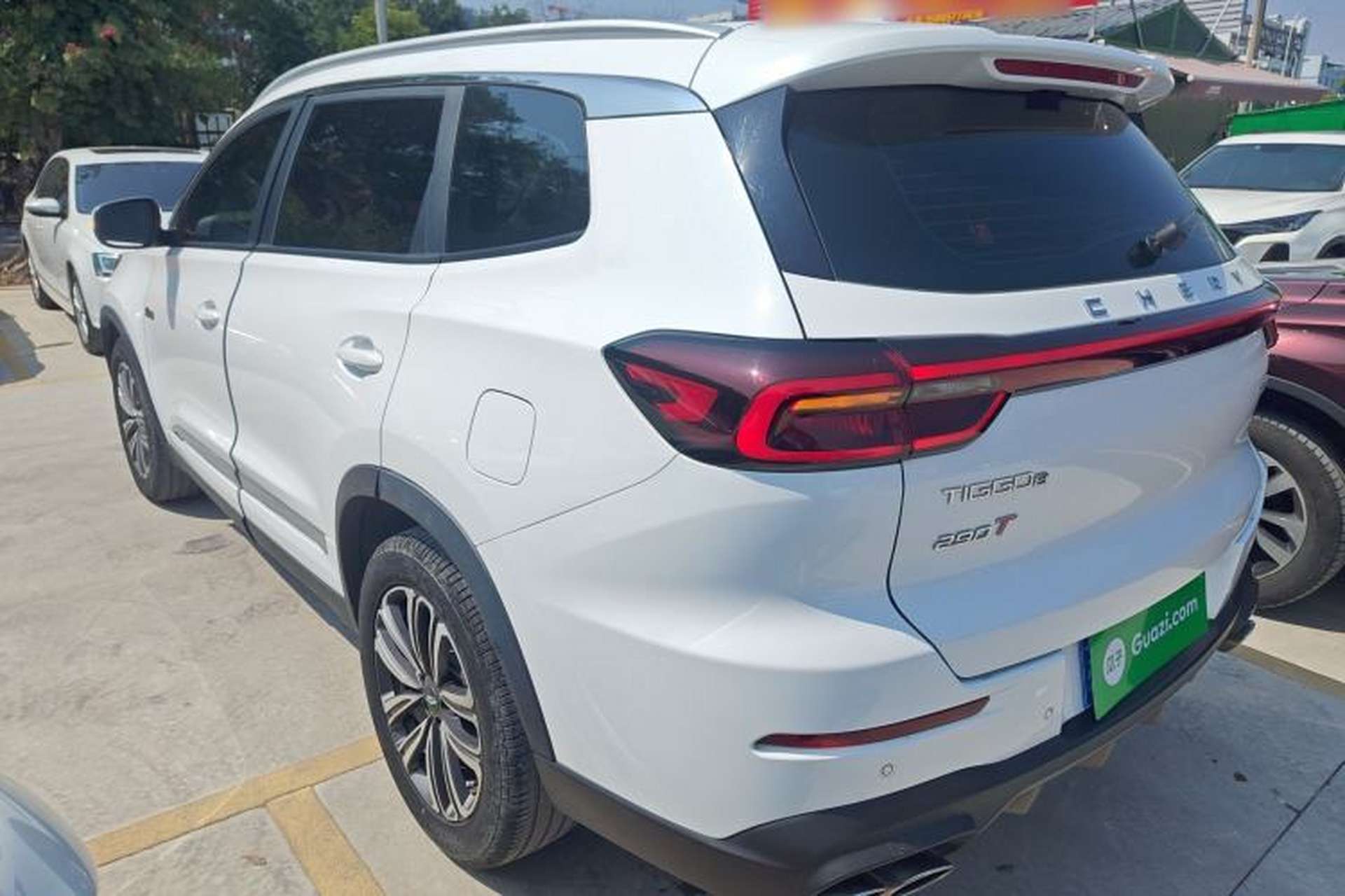 Used Chery Tiggo 8 2023 Kunpeng Edition 290TGDI Automatic Excellence Model Rear Left 45 Deg