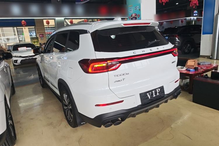 Used Chery Tiggo 8 2023 Kunpeng Edition 290TGDI Automatic Ultra-Enjoyment Version Rear Left 45 Deg