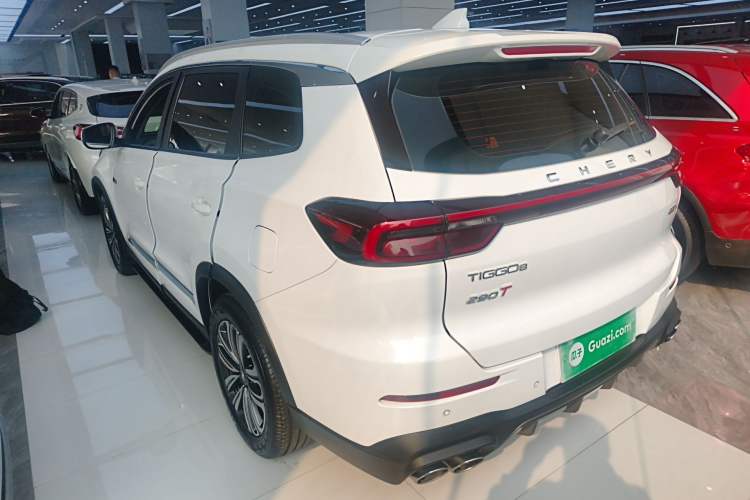 Used Chery Tiggo 8 2023 Kunpeng Edition 290TGDI Automatic Excellence Model Rear Left 45 Deg